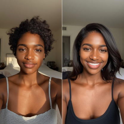 Transforma tu cabello rebelde en liso, sin frizz y con brillo desde casa en minutos - Pack Bloomeh