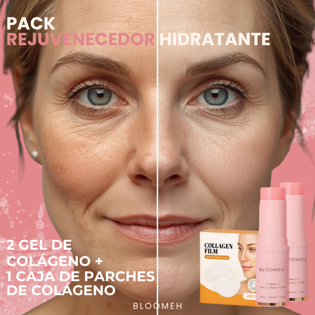 Pack "REJUVENECEDOR HIDRATANTE"- BLOOMEH  "OFERTA 1+1 GRATIS"+ REGALO